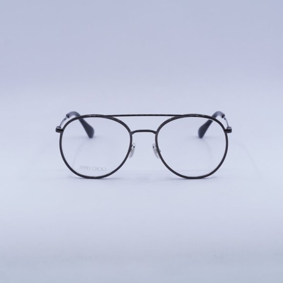 🕶️ New Jimmy Choo JC230 0807 00  Eyeglasses - Black with Glitter Frame 54mm - Picture 2 of 8